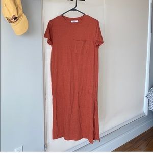 Mod Ref Clad and cloth midi t shirt dress